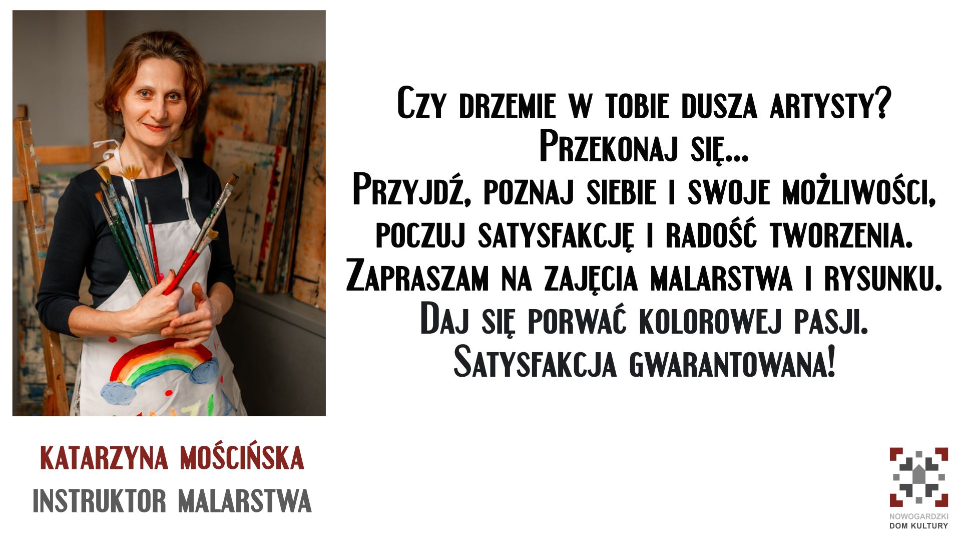 Z CYKLU NDKOWI INSTRUKTORZY... KATARZYNA MOŚCIŃSKA